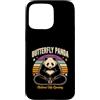 Yoga Meditation Butterfly Panda Hip Open Custodia per iPhone 15 Pro Max Posa yoga con apertura dell'anca naturale Butterfly Panda