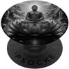 Buddha Designs by Kajiro Buddha astratto fiore di loto - buddismo spirituale buddista PopSockets PopGrip Adesivo