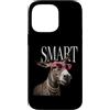 Smart Donkey Glasses Quirky Animal Humor Custodia per iPhone 14 Pro Max Smart Donkey - Occhiali da sole rosa con animali divertenti
