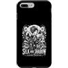 Japanese Geisha Silk Shadow Aesthetic Sa Custodia per iPhone 7 Plus/8 Plus L'eleganza della seta e dell'ombra non muore mai Geisha