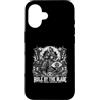 Samurai Shogun Warrior Ancient Japan Leg Custodia per iPhone 16 Regola con la lama Il trono giapponese comanda samurai