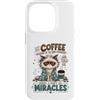 Cappuccino Coffee Drinker Designs Custodia per iPhone 14 Pro Divertente caffè amante mattina caffeina tossicodipendente caffè umorismo