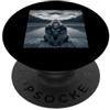 Gorilla Animal Lover PS Divertente Gorilla Selfie UFO Astronave Aliena PopSockets PopGrip Adesivo