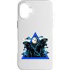 black panther design Custodia per iPhone 16 Plus Arte selvaggia al chiaro di luna di Twin Shadow Panthers