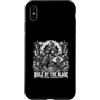 Samurai Shogun Warrior Ancient Japan Leg Custodia per iPhone XS Max Regola con la lama Il trono giapponese comanda samurai