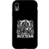 Samurai Shogun Warrior Ancient Japan Leg Custodia per iPhone XR Regola con la lama Il trono giapponese comanda samurai