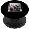Bigfoot Santa Claus Selfie Christmas Win Bigfoot Babbo Natale Selfie Natale Inverno Scene Sasquatch PopSockets PopGrip Adesivo