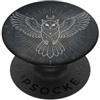 astroteeverse Gufo Mistico Spirito Estetico Guida Mandala Celeste PopSockets PopGrip Adesivo