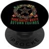 Mabon Blessings Paganism Fall Autumn Equ Mabon Harvest Ghirlanda Autunno Equinozio Ruota Dell'anno Pagano PopSockets PopGrip Adesivo