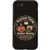 The Coffee & Ghost Club Custodia per iPhone SE (2020) / 7/8 Halloween Riunione Email Scherzo Ufficio Umorismo Spettrale Lavoro
