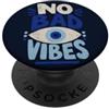 Evil Eye Aura No bad vibes Evil Eye Calm Aura Blue Eye PopSockets PopGrip Adesivo