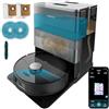 Cecotec Robot Aspirapolvere e Lavapavimenti con IA e Base di Svuotamento Automatico Conga X70 Neo. 15000 Pa, Base 4 in 1, Tecnologia Laser, Mop Rotanti, Spazzola Laterale, APP