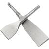 LDEXIN SDS Plus - Scalpello piatto largo 4,9 cm e scalpello piatto da 4,9 cm, scalpello per calcestruzzo, muratura, lunghezza 150 mm
