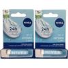 NIVEA Labello baumes Rossetto Duo hydrocare 2 x 4,8 g - Confezione da 2