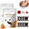 IKELY 2 pezzi veleno d'api pediluvio, veleno d'api, pediluvio, bee venom, bee venom foot soak, detoxingherbs Cleansing Foot Soak Beads, Healthy Cleanse Body Relief Relax