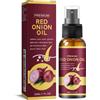 QEEROYO 2026 Nuovo Hair Growth Serum, 30ml Olio per Capelli con Cipolla Rossa Spray, Cipolla E Rosmarino Cura Crescita Capelli, Rafforza Radici, Riduce la Rottura, Dona Volume e Lucentezza
