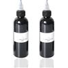 MYGLOAR 2 flaconi di inchiostro nero concentrato per tatuaggi, per delineare e sfumare, inchiostro per tatuaggi professionale. Inchiostro nero concentrato per tatuaggi, 1 flacone (30 ml)