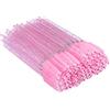 G2PLUS 200PCS Scovolini Ciglia：Pennello per Ciglia Monouso Rosa,Scovolini Mascara Monouso con Manico in Cristallo,Applicatore Mascara per L'estensione Delle Ciglio,Accessori Trucco Occhi
