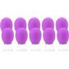 NUEAYMS Tazze di coppettazione del silicone di vetro di aspirazione di vuoto di massaggio tazze di coppettazione 10Pcs Set di vetro per il corpo viso gamba braccio posteriore vuoto Set