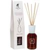 HYPNO CASA DIFFUSORE di Profumo per L'AMBIENTE con Bastoncini FRAGANZA Ambra D'ARABIA 250 ML Made in Italy