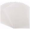 DenFatory 60 fogli di carta da lucido A4, 110 g/m², carta da lucido bianca, carta copiativa, stampabile, adatta per disegno, confezioni regalo, bricolage e edilizia