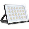 Viugreum Faretto a LED da 150W, IP67 Resistente all'acqua Faro LED Esterno, Bianco caldo 3200K, 12000LM, Faretti LED Esterno Ideali per Giardino, Parco, Garage e Piazzale