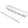 Wakects Stendibiancheria allungabile con 4 fili/5 fili telescopico con montaggio a parete, corda per bucato fino a 3,2 m/3,75 m, per interni ed esterni (5 fili)