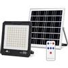 K2 STORE Faro Solare LED da Esterno 2000W con Pannello Solare e Sensore di Movimento, Telecomando Incluso, IP66 Impermeabile, Luce ad Alta Luminosità per Giardino, Garage, Cortile