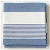 SACAR Telo Mare Fouta Matrimoniale 210x240 cm - 100% Cotone Assorbente e Leggero - Ideale per Spiaggia, Piscina, Fiume, Campeggio e Casa (BLUE)
