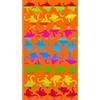 IL BOTTEGONE Telo Mare In Morbida Spugna Jacquard Antisabbia Spiaggia Piscina 100% Pregiato Cotone (Geko 01, 90x165 cm)