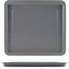 H&H Teglia Rettangolare Deli Chef 39x35 cm in Alluminio con Rivestimento Antiaderente - Teglia da Forno Grigia, Lavabile in Lavastoviglie, Ideale per Lasagne, Arrosti, Verdure e Dolci