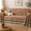 S&G Home Mezzero Copritutto Copridivano Copriletto Telo Arredo Puro Cotone - Jago, Matrimoniale