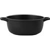 Home ANTIK ARS Home Grand Chef Casseruola Antiaderente con 2 Manici, Alluminio Pressofuso, Nero, 22 cm