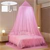 GTDOOCE Zanzariera da Letto,Zanzariera Letto Matrimoniale,Letto Baldacchino,Zanzariera per Letto Matrimoniale per Casa e Campeggio 60x250x1100cm