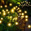 PATIOPIA Luci solari da giardino, 40 luci a LED da giardino, luci solari per esterni, luci solari, luci solari per esterni, impermeabili, per Natale, cortile