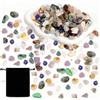 XRVRILE 500g Pietre Naturali Miste 9-12mm, Sacchetti Mini Cristalli, Pietre Dure, Preziose Piccole, Levigate, Decorative Colorate, Ciottoli Acquario per Fai da Te, Vasi e Terrari