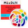MEEDEN Artist Paint palette rose progettato vassoio, White, 6inch, Porcelain paint palette