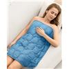 Cottonblue Coperta ponderata per adulti, 3,2 kg, 73,7 x 61 cm, comoda coperta ponderata in velluto di cristallo, per adulti, piccola coperta ponderata per tutte le stagioni, per viaggi, relax e sonno