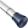 Rod&Trikin Asta Di Tensione Per Tende Senza Trapano Bastone a Pressione Per Tenda Asta Estensibile Per Tende Per Finestre Doccia Argento 83-180CM