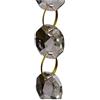Artsim Lampadario pendenti con prismi di cristallo Ghirlanda di perline ottagonali in cristallo trasparente da 14 mm con connettori in metallo for decorazioni for matrimoni $, tende, lampadari, accessori Par