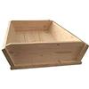 Euroshoppingonline Madia Maddia Maidda terrina spianatoia Vassoio Bassa Contenitore per lievitazione Trasporto Pasta Impasto impastare Pizza (80x50xh8)