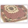 CapitanCasa Tappeto Velour con Retro Antiscivolo Modello Bouquet 85x150cm Rosa