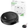 Neksong Cozey Maison CLEANAIR BOT - Aspirapolvere Robot Intelligente Per La Pulizia Del Pavimento (Nero)