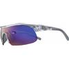 Nike Show X1 Occhiali da, Shiny Wolf Grey/Blue Mirror, Taglia Unica Unisex-Adulto
