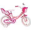 Denver Bike Hello Kitty - Bicicletta Bambina, Rosa Fuxia, Misura 14