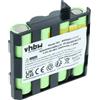 vhbw NiMH batteria 1500mAh 4.8V per tecnologia medica come elettrostimolatore...