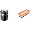 UFI Filters, Filtro Olio 23.438.00, Filtro Aria 30.301.00, Filtro Abitacolo ai Carboni Attivi 54.248.00, Filtri per Ricambio, Adatto a Auto, Applicabile su Lancia Ypsilon