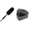 MEGUIAR'S, Spazzola in Microfibra per Cerchi, Misura Grande, X1901EU & X3090 Tyre Dressing Applicator Pad, Tampone per l'applicazione di Rivestimenti degli Pneumatici