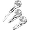 JEXOWIQ 3Pcs Coltello Tascabile,Mini EDC, Mini Coltello,Piccolo Coltello Pieg...