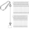 SODIAL Barre con Perline, 24 Pezzi di con Perline In Metal2017